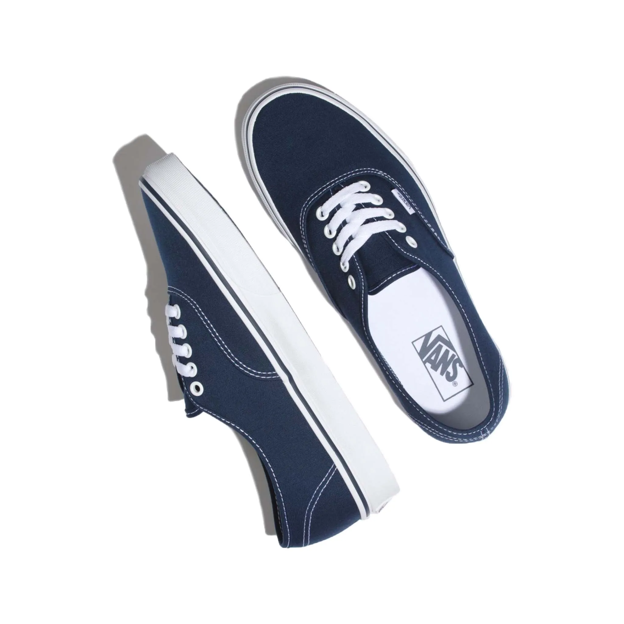 Vans UA Authentic 138 (Canvas) Sneaker, Dress Blue