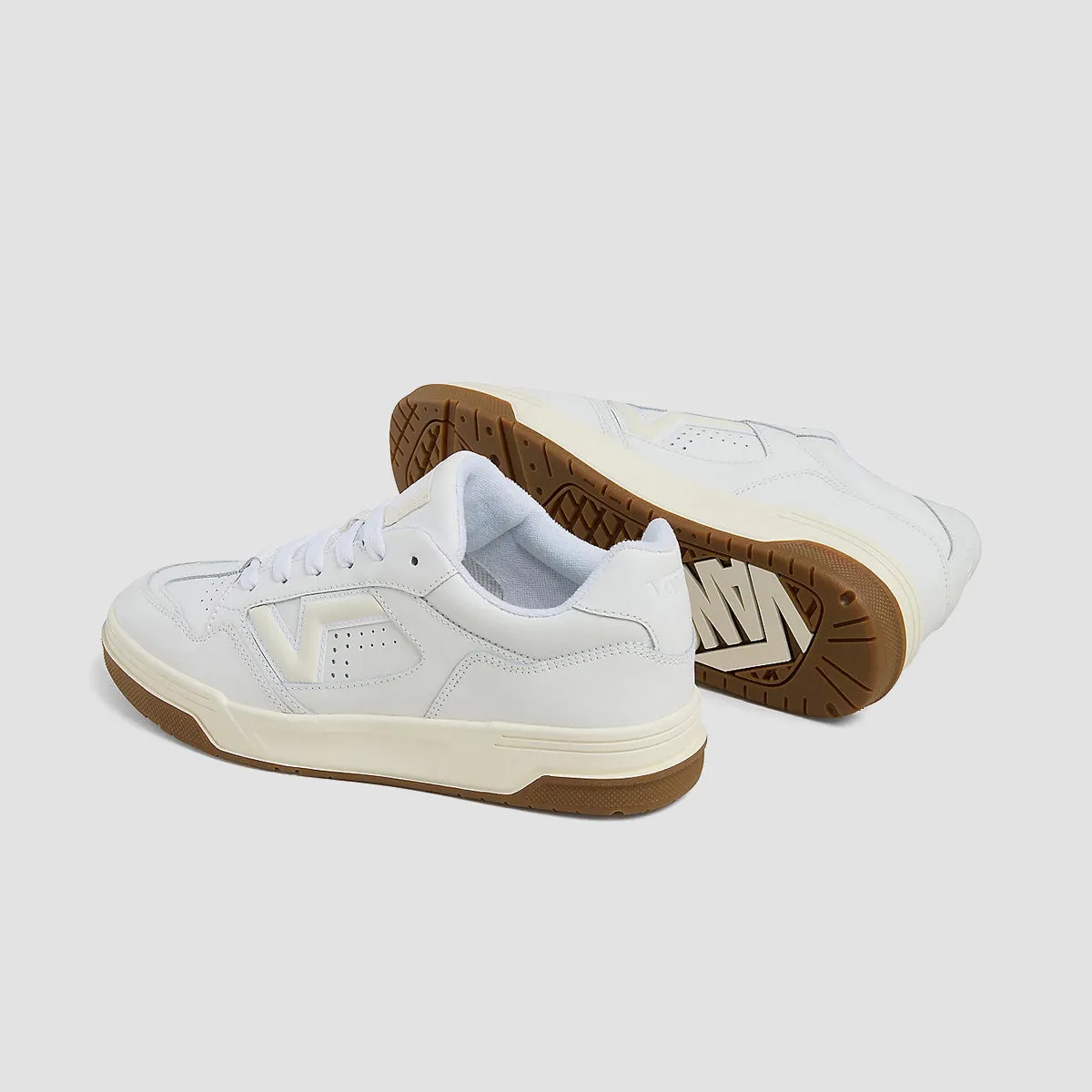 Vans Upland Shoes - Blanc De Blanc/Gum