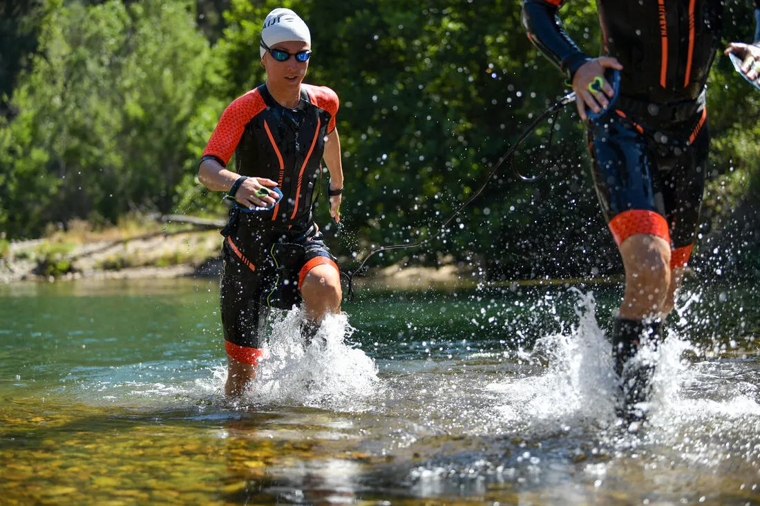 Waistband for attaching Swimrun cord