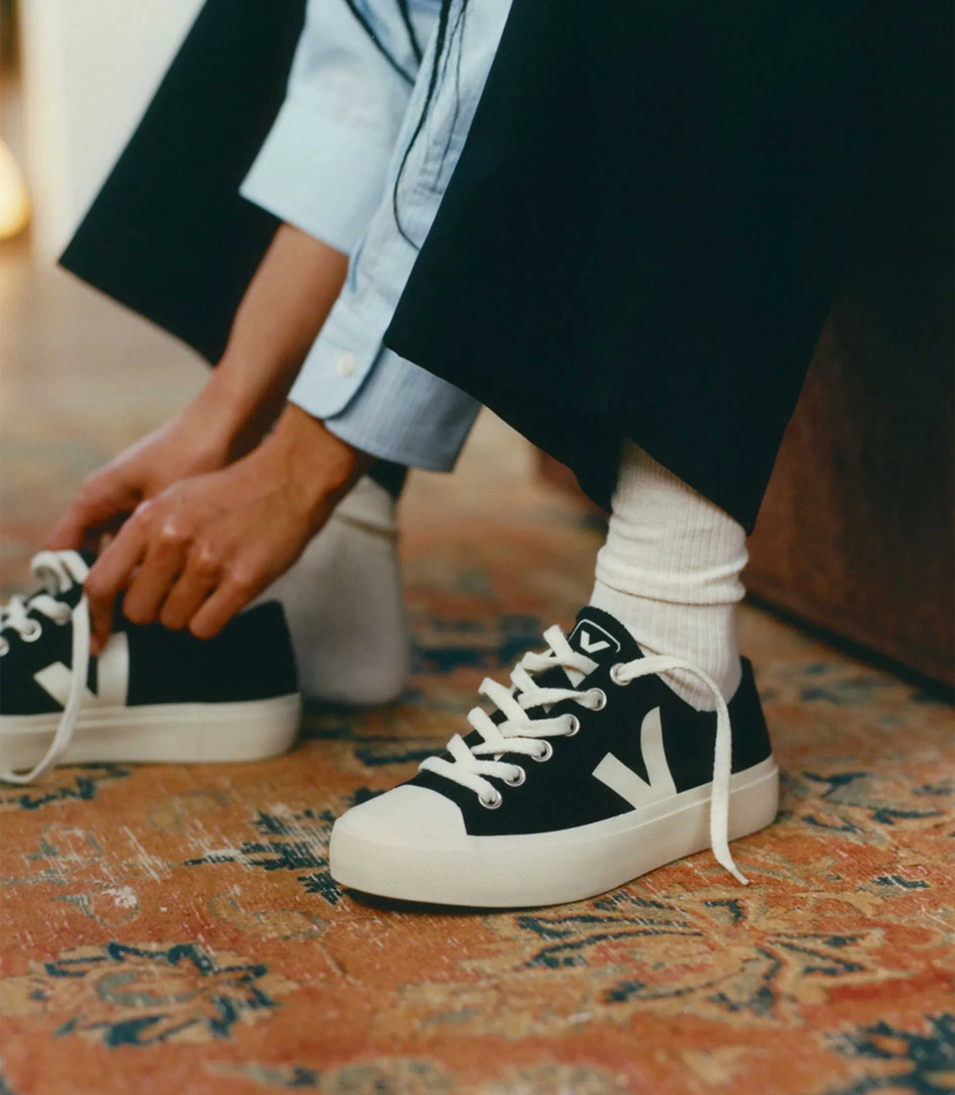 WATA II Low Canvas | Black Pierre