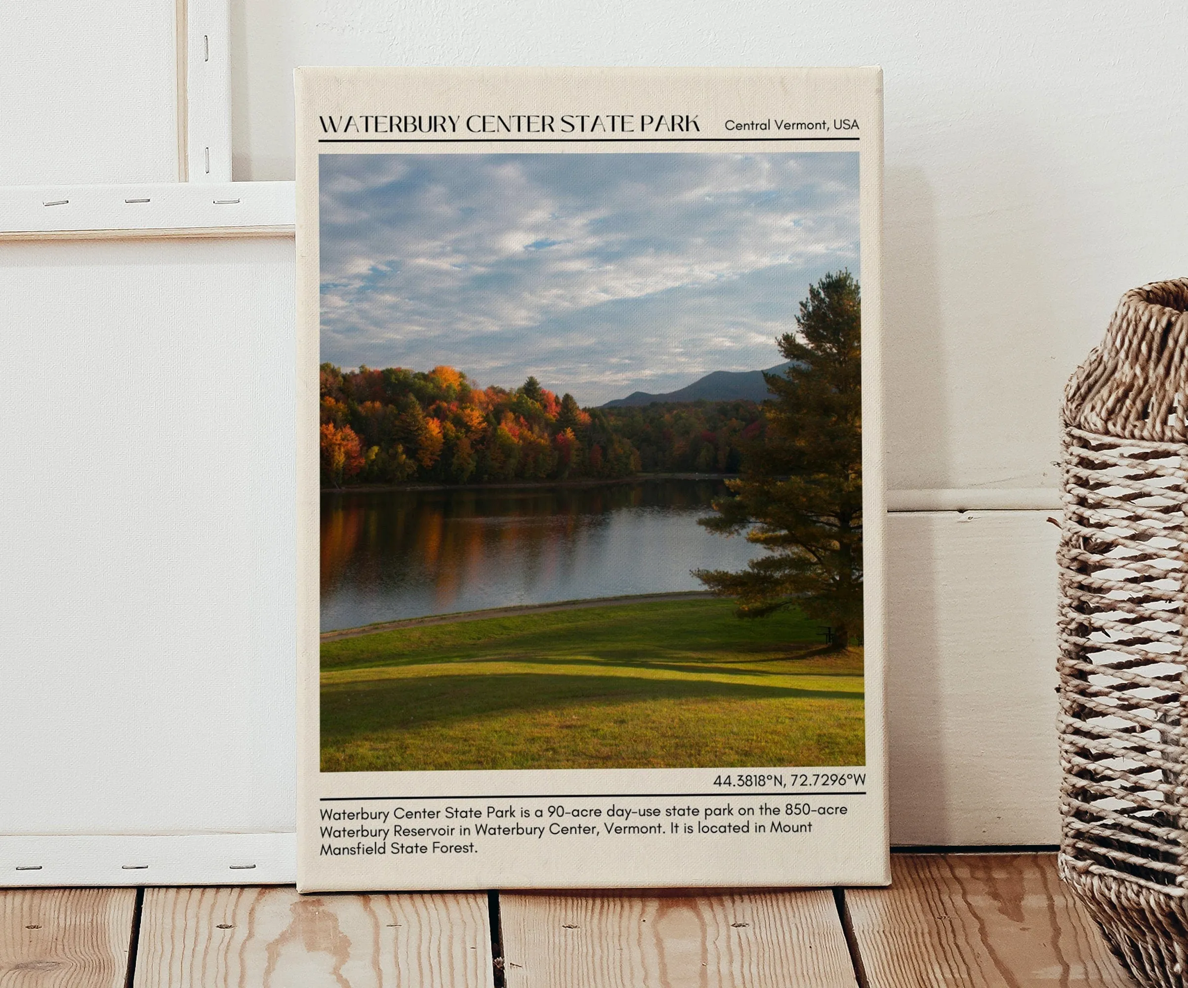 Waterbury Center State Park Wall Canvas, USA