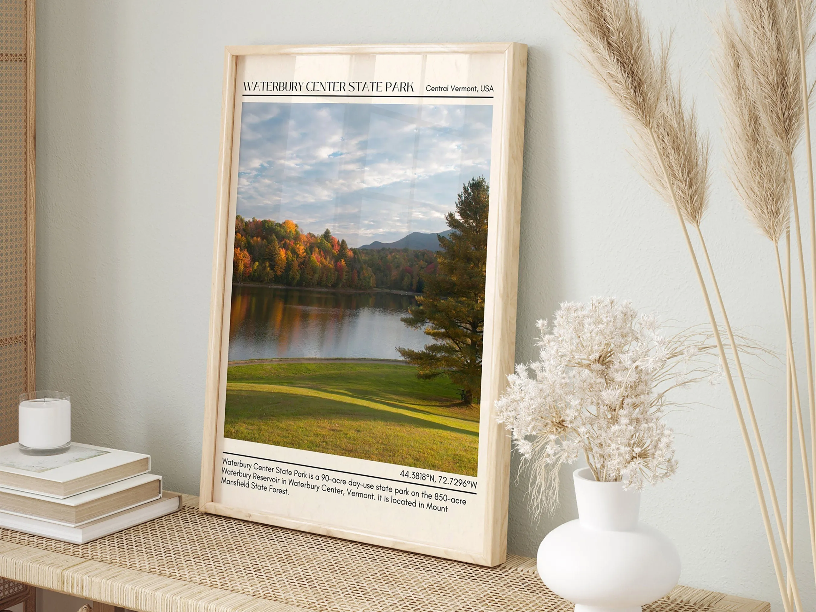 Waterbury Center State Park Wall Canvas, USA