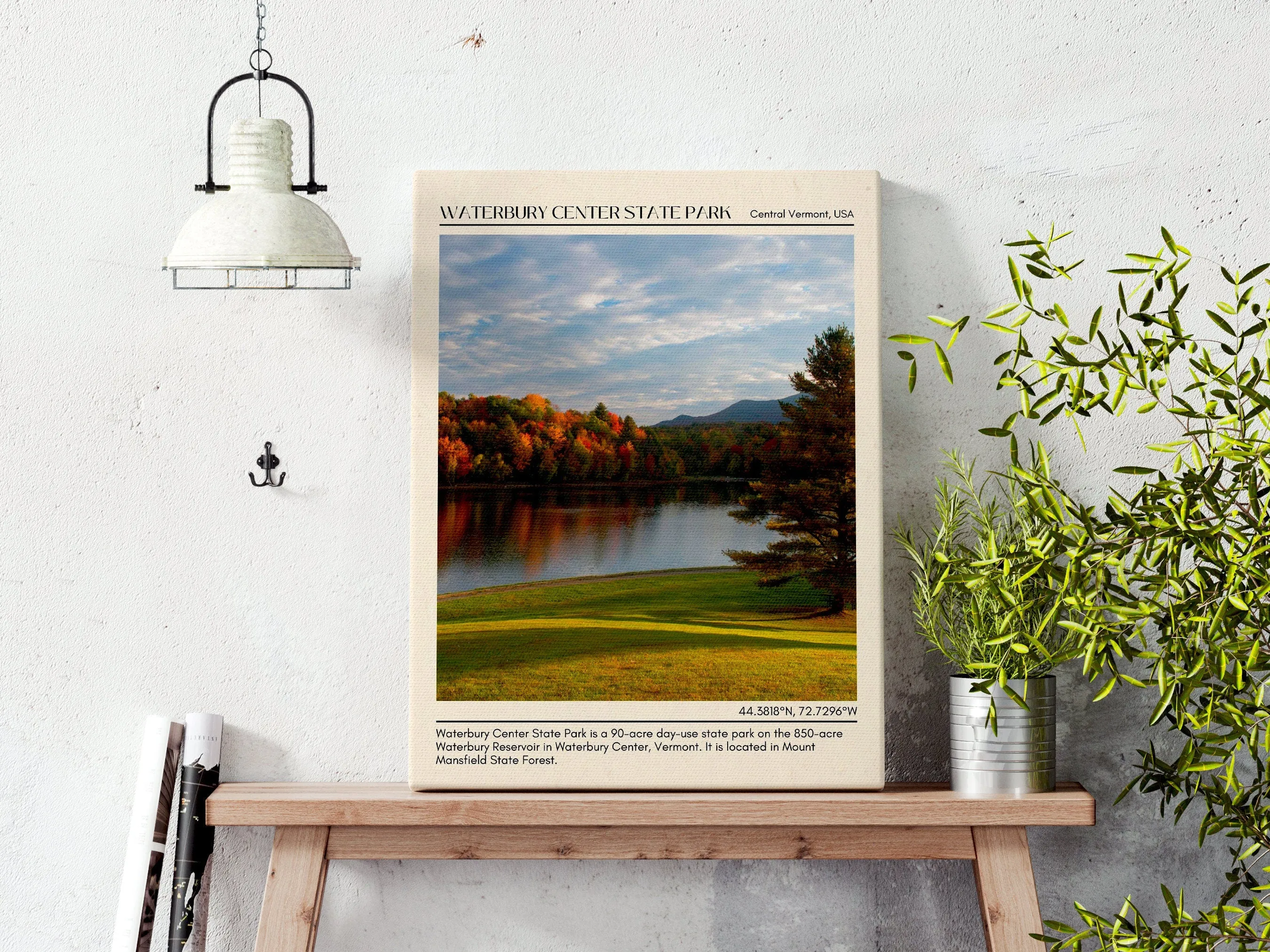 Waterbury Center State Park Wall Canvas, USA