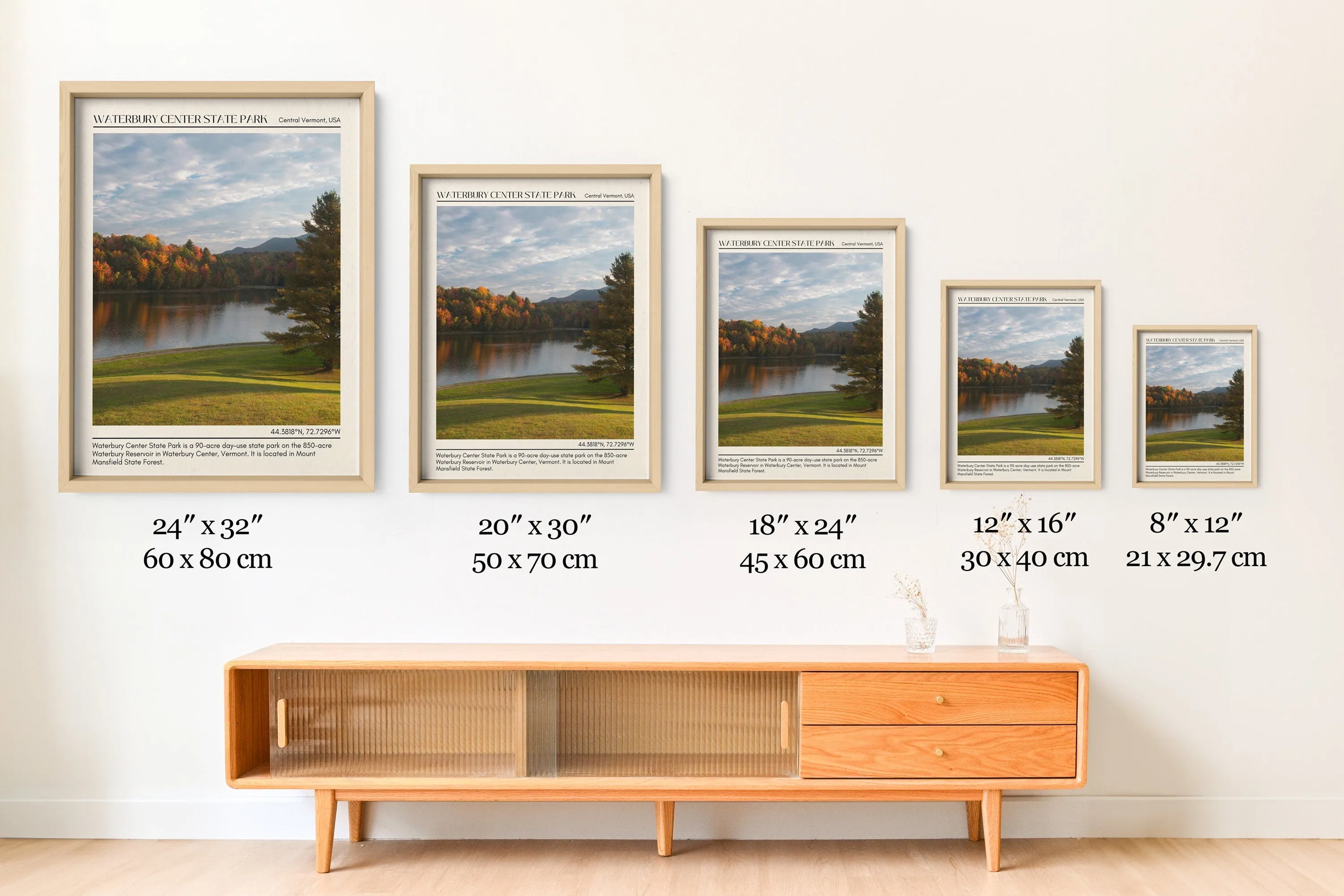 Waterbury Center State Park Wall Canvas, USA