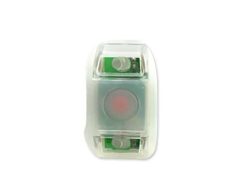 Waterproof 2 LED Silicone Safety Warning Bike Rear Flashlight