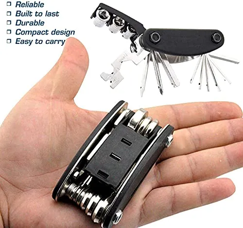 Wavva 15 in 1 Multi-Function Bicycle Tools Sets Cycling Cycle Repair Tool KIT