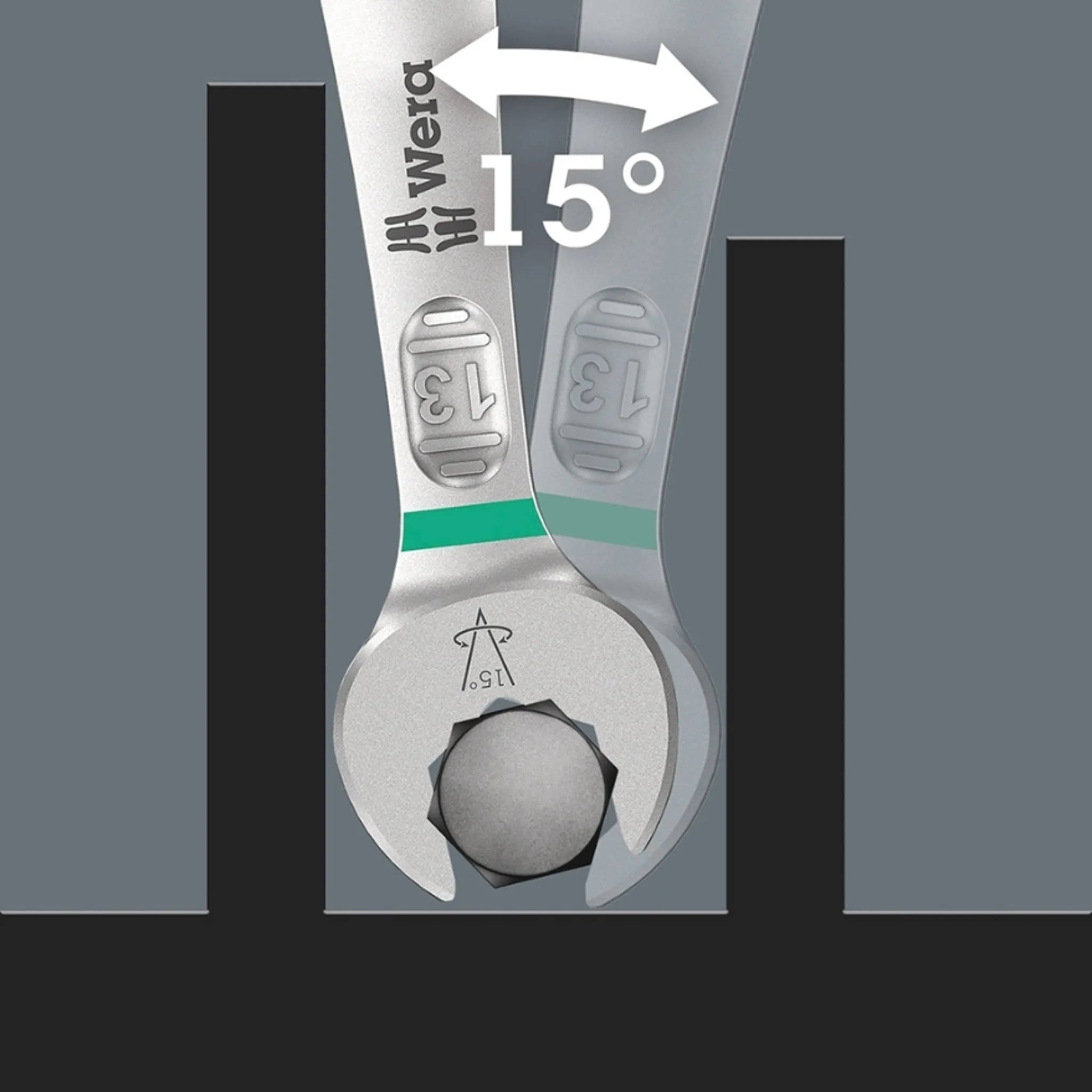 Wera Bicycle Set 12 Combination Wrench Set 12 Pieces