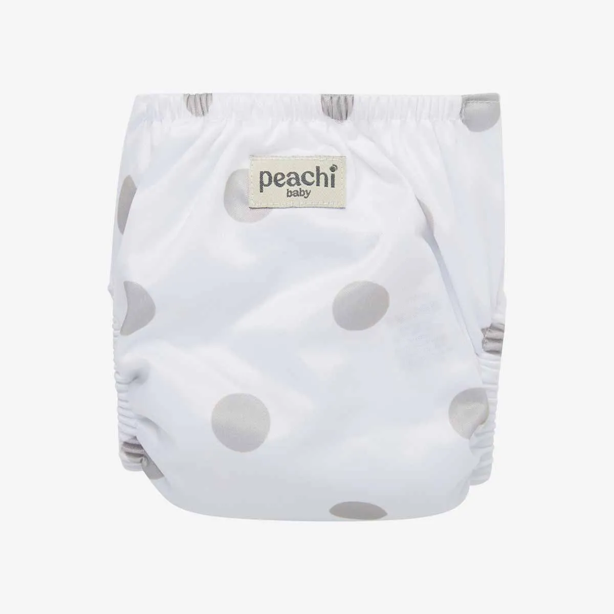 White Fog Polka Reusable Nappy Set