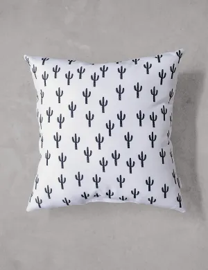 White Saguaro Pillow, College Student Gift, Mother's Day Gift,Christmas Gift