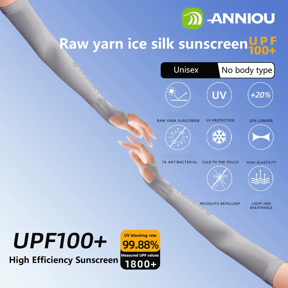 Wholesale Antibacterial Uv Knitted Arm Sleeves