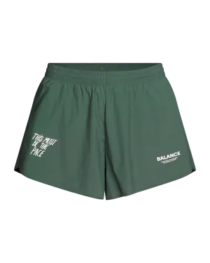Women's Balance Shorts - Forest green