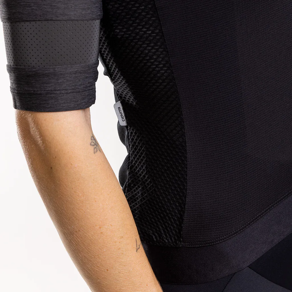 Women's Opera Race Fit Jersey (Charcoal)