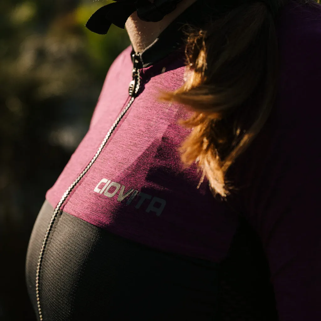 Women's Opera Race Fit Jersey (Magenta)