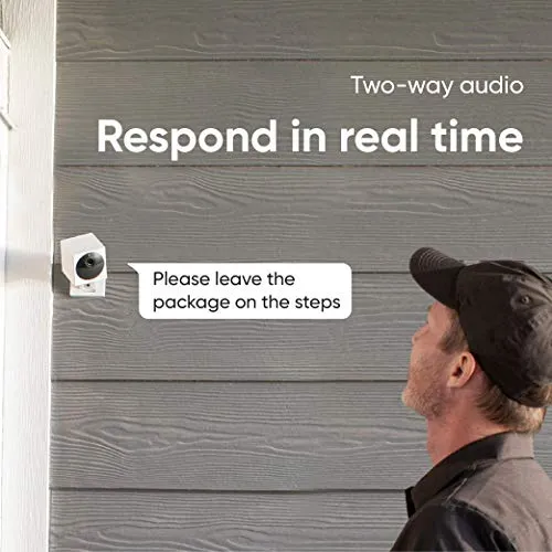 Wyze Cam Outdoor Starter Bundle (Includes Base Station and 1 Camera), 1080p HD Indoor/Outdoor Wire-Free Smart Home Camera with Night Vision, 2-Way Audio, Works with Alexa & Google Assistant