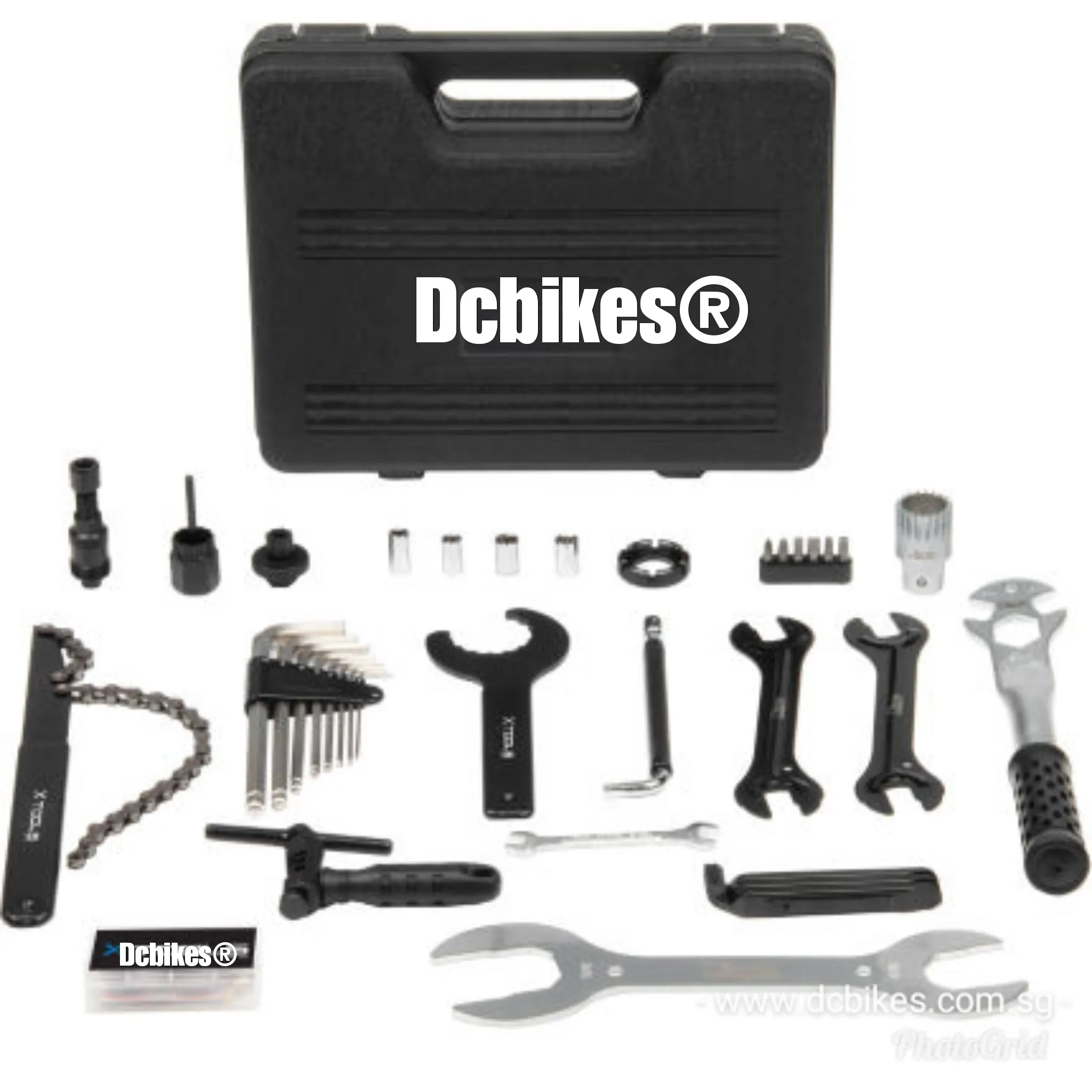 X-T Professional Bicycle MTB Bike Tool Box Kit - 37 Pieces