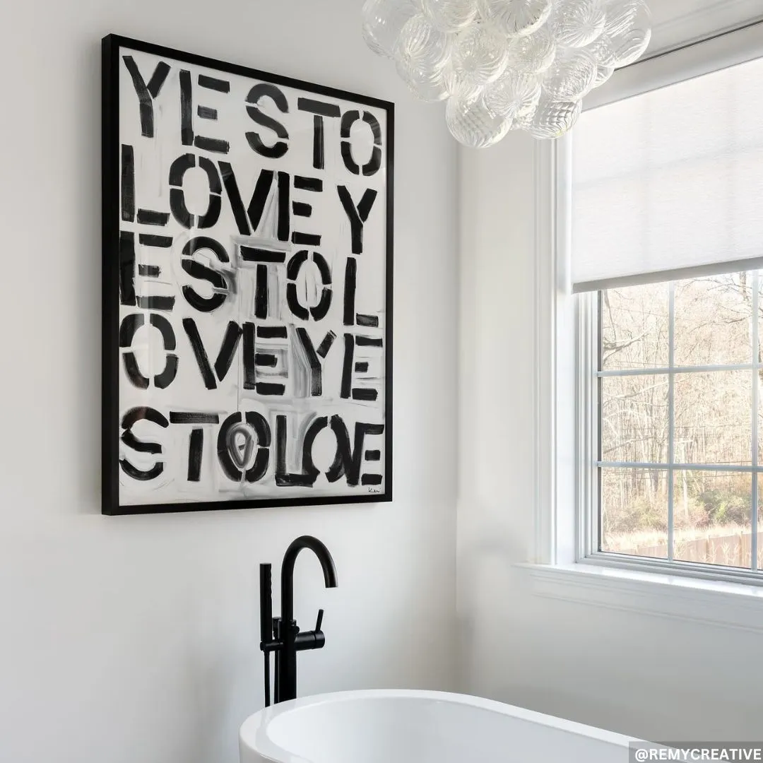Yes to Love Art Print