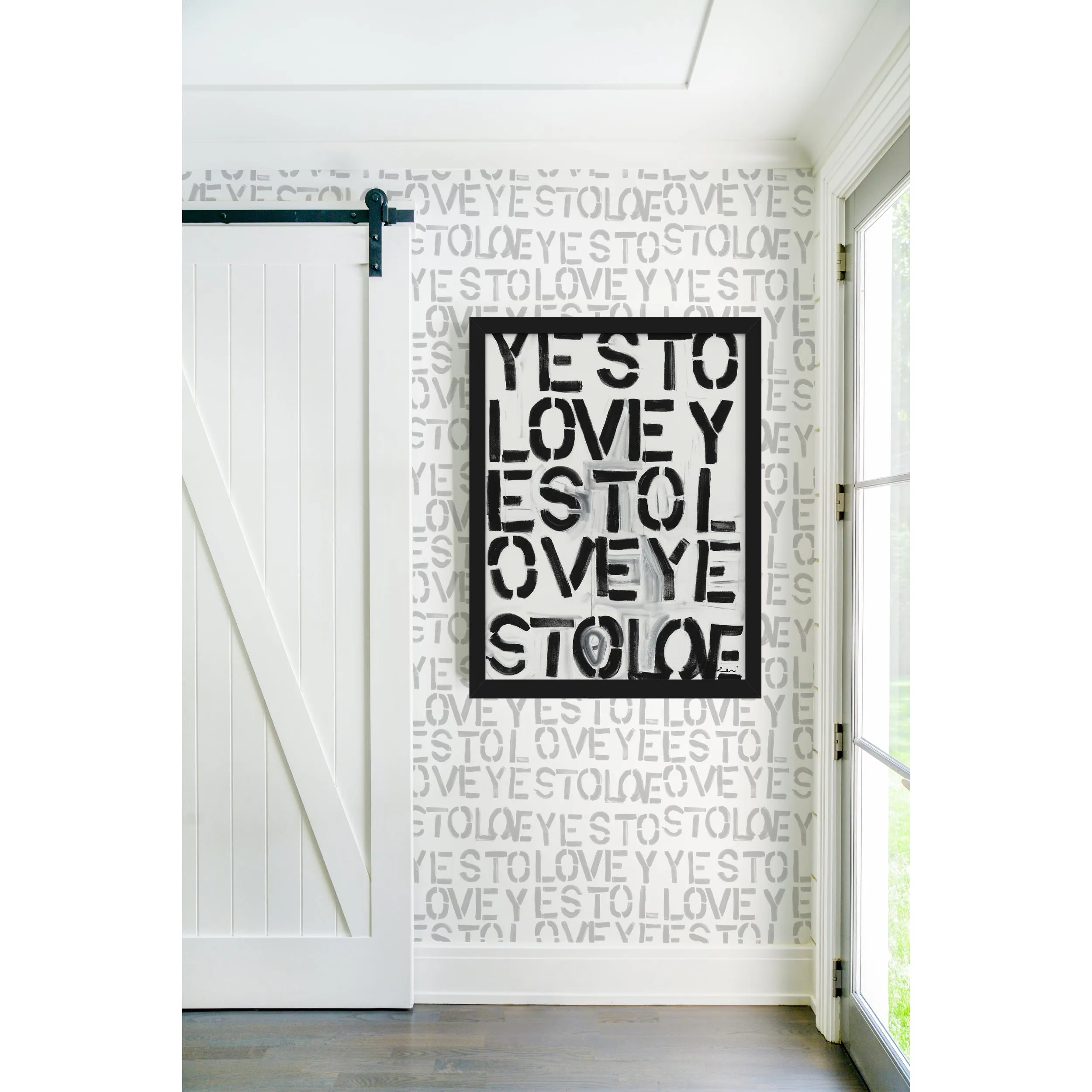 Yes to Love Art Print