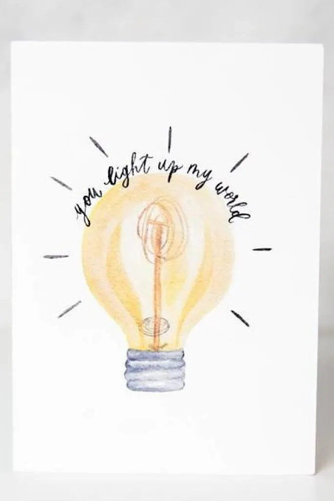 You Light Up My World