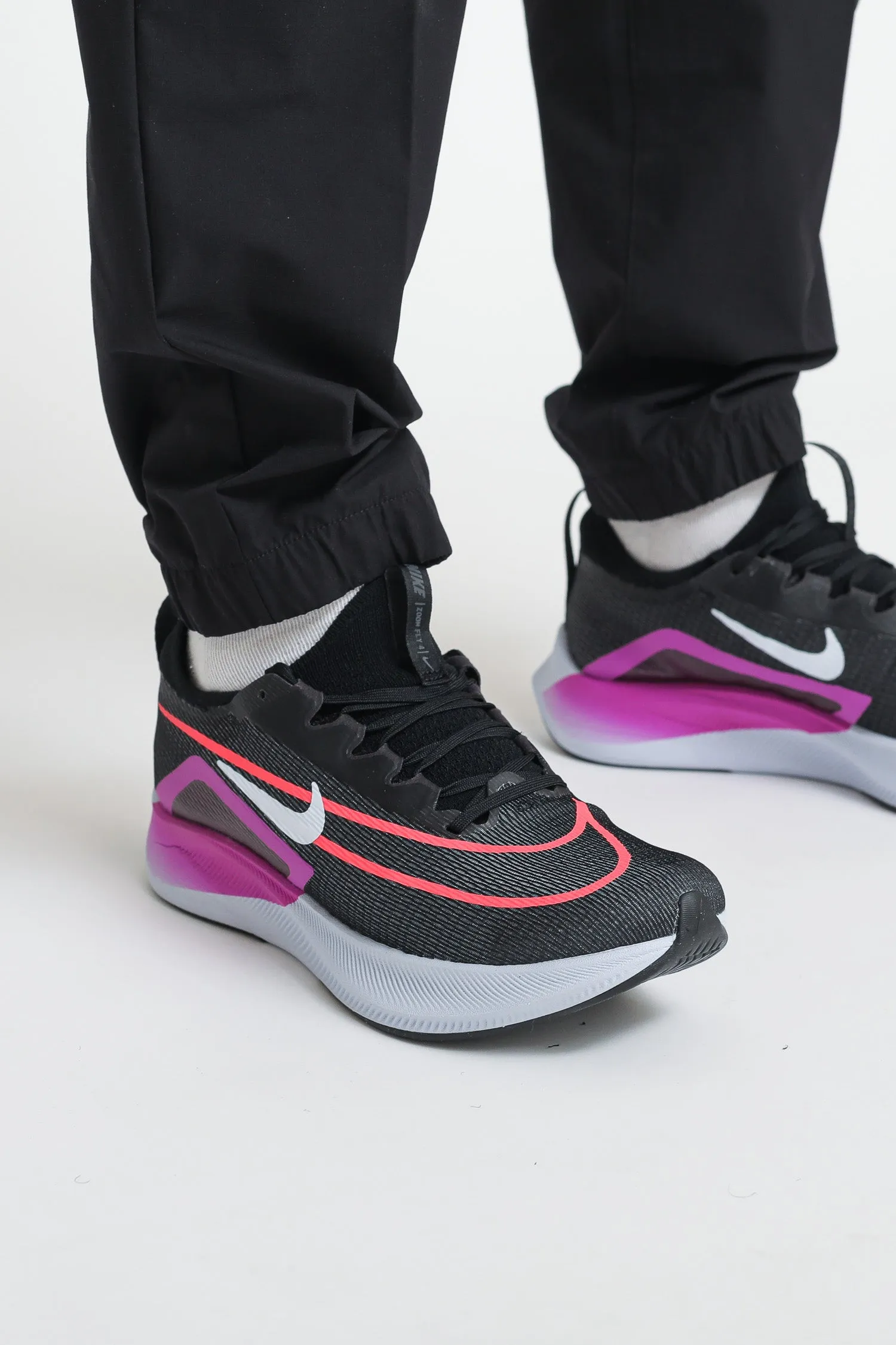 Zoom Fly 4 - Black/White-Anthracite
